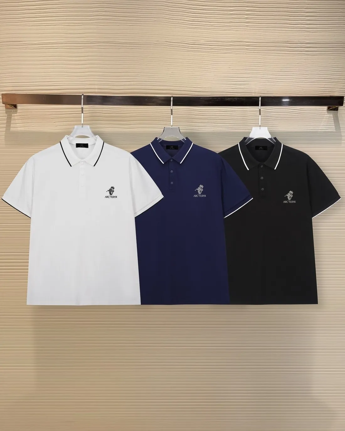 ARC TERYX* Classic logo POLO ✅ Quality ‼ ●100% ●50% 50% ● g ● ● 1：1 ● ●Size：M L XL XXL XXXL